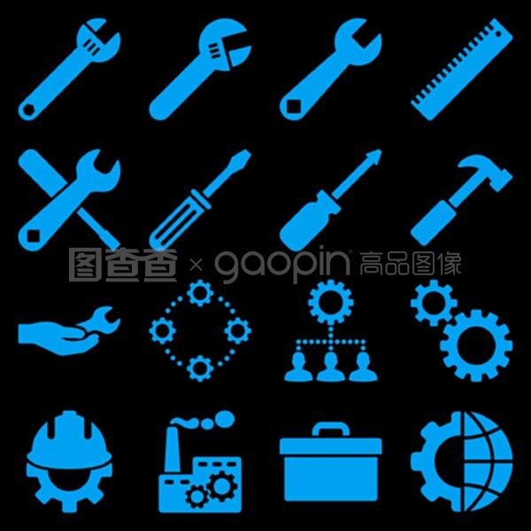 选项和服务工具图标集