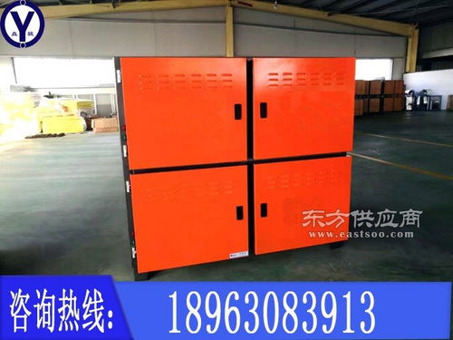 济南大型油烟净化设备厂家 极板式工业净化装置图片
